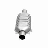 MagnaFlow universal catalytic converter 2.25 inch inlet/outlet stainless steel CARB compliant OBDII 94415