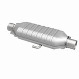 MagnaFlow universal catalytic converter 2.25 inch inlet/outlet stainless steel CARB compliant OBDII 95015