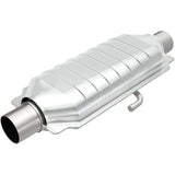 MagnaFlow universal catalytic converter 2.25 inch inlet/outlet stainless steel CARB compliant OBDII 95015