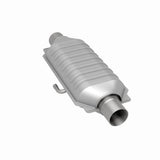 MagnaFlow universal catalytic converter 2.25 inch inlet/outlet stainless steel CARB compliant OBDII 95015