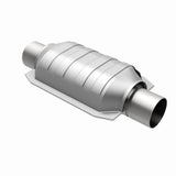 MagnaFlow universal catalytic converter 2.25 inch inlet/outlet stainless steel CARB compliant OBDII 94165