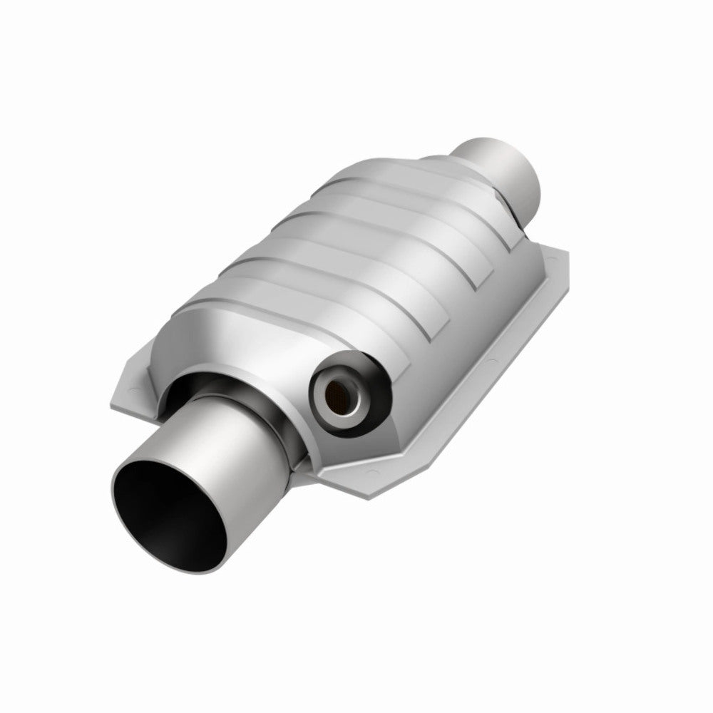 MagnaFlow universal catalytic converter 2.25 inch inlet/outlet stainless steel CARB compliant OBDII 94165