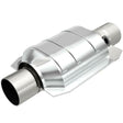MagnaFlow universal catalytic converter 2.25 inch inlet/outlet stainless steel CARB compliant OBDII 91035