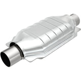 MagnaFlow universal catalytic converter 2.5 inch inlet/outlet stainless steel CARB compliant OBDII 94206