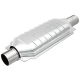 MagnaFlow universal catalytic converter 2.5 inch inlet/outlet stainless steel CARB compliant OBDII 94406