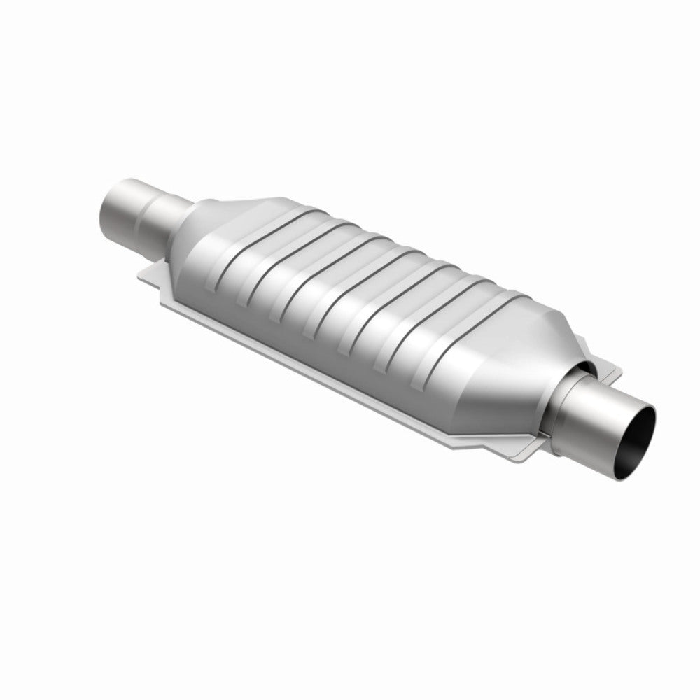 MagnaFlow universal catalytic converter 2.5 inch inlet/outlet stainless steel CARB compliant OBDII 94406