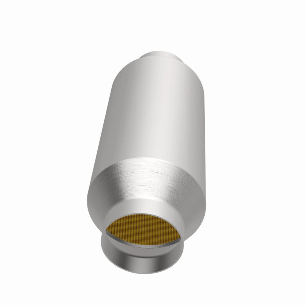 MagnaFlow universal catalytic converter 2.5 inch inlet/outlet stainless steel Federal EPA compliant OBDII 99756h