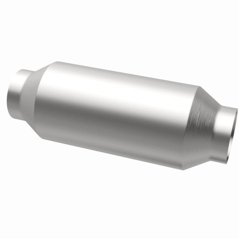 MagnaFlow universal catalytic converter 2.5 inch inlet/outlet stainless steel Federal EPA compliant OBDII 99756h
