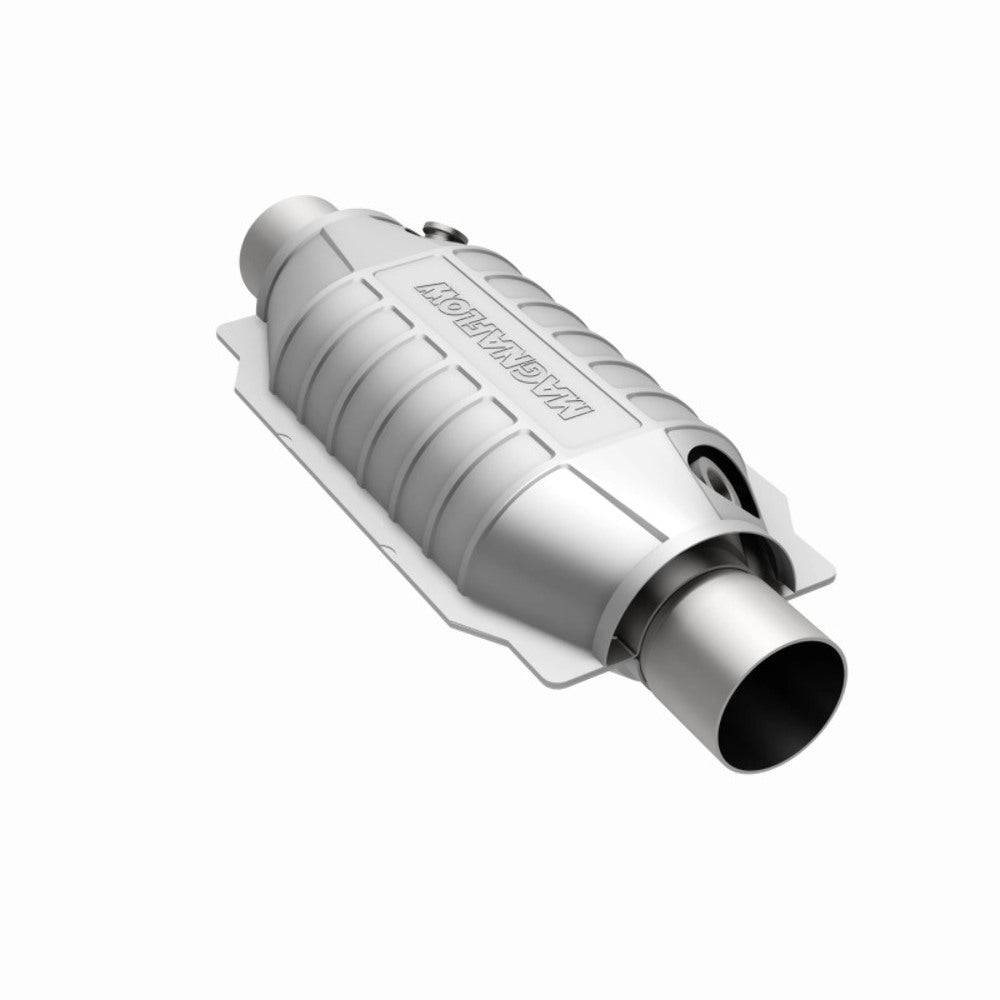 MagnaFlow universal catalytic converter 2.5 inch inlet/outlet stainless steel CARB compliant OBDII 94066