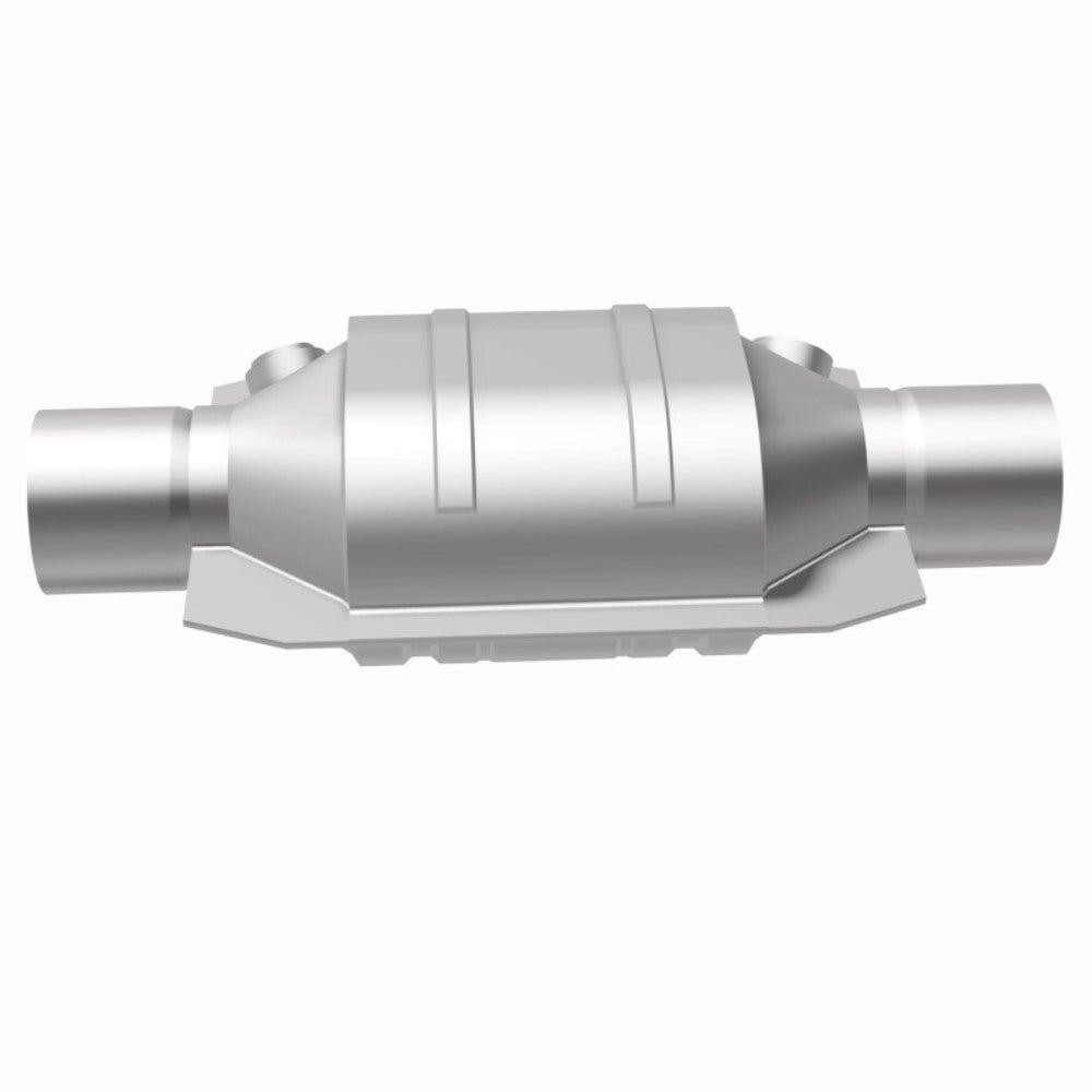 MagnaFlow universal catalytic converter 2.5 inch inlet/outlet stainless steel CARB compliant OBDII 94166