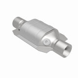 MagnaFlow universal catalytic converter 2.5 inch inlet/outlet stainless steel CARB compliant OBDII 94166