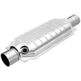 MagnaFlow universal catalytic converter 2.5 inch inlet/outlet stainless steel CARB compliant OBDII 94436