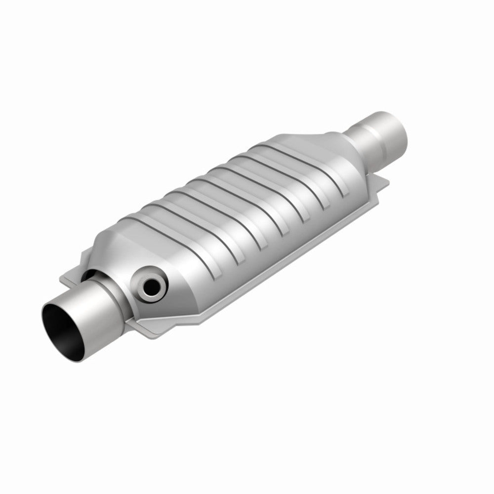 MagnaFlow universal catalytic converter 2.5 inch inlet/outlet stainless steel CARB compliant OBDII 94436