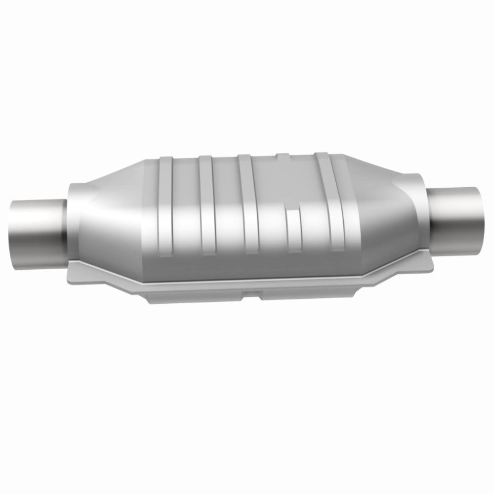 MagnaFlow universal catalytic converter 2.5 inch inlet/outlet stainless steel CARB compliant OBDII 94216