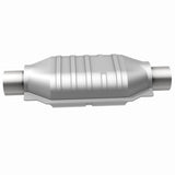 MagnaFlow universal catalytic converter 2.5 inch inlet/outlet stainless steel CARB compliant OBDII 94216