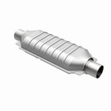 MagnaFlow universal catalytic converter 2.5 inch inlet/outlet stainless steel CARB compliant OBDII 95016