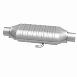 MagnaFlow universal catalytic converter 2.5 inch inlet/outlet stainless steel CARB compliant OBDII 95016