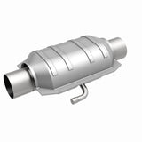 MagnaFlow universal catalytic converter 2.5 inch inlet/outlet stainless steel CARB compliant OBDII 94116