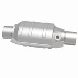 MagnaFlow universal catalytic converter 2.5 inch inlet/outlet stainless steel CARB compliant OBDII 94136