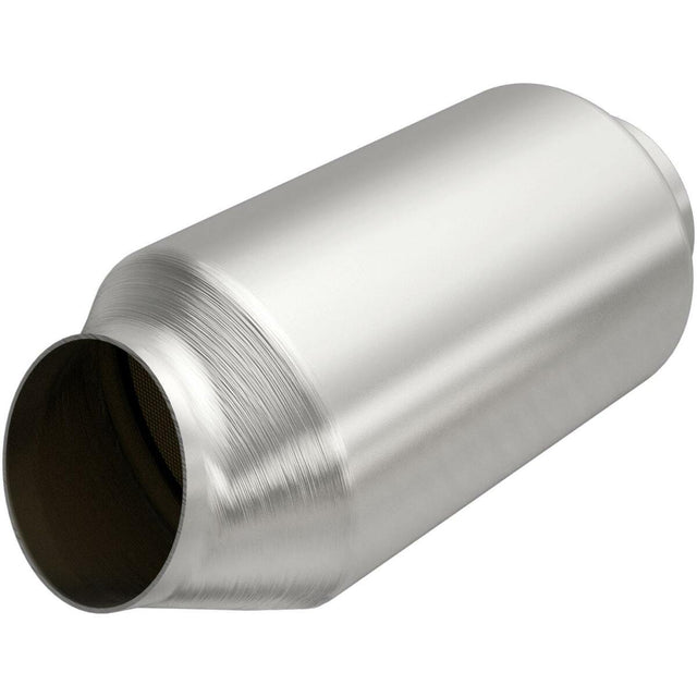 MagnaFlow universal catalytic converter 2.5 inch inlet/outlet stainless steel CARB compliant 5571176