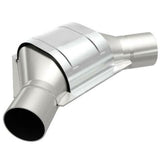 t Universal Catalytic Converter 2.50 Angled Inlet/Outlet 99186HM Magnaflow MagnaFlow Exhaust Products