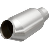 MagnaFlow universal catalytic converter 2.5 inch inlet/outlet stainless steel CARB compliant OBDII 54976