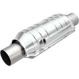 MagnaFlow universal catalytic converter 2.5 inch inlet/outlet stainless steel Federal EPA compliant OBDII 52326