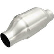MagnaFlow universal catalytic converter 2.5 inch inlet/outlet stainless steel CARB compliant OBDII 54906