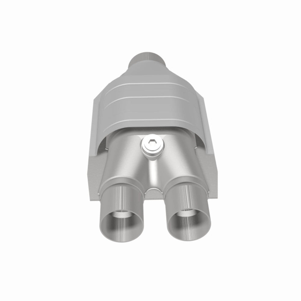 MagnaFlow universal catalytic converter 2.5 inch inlet/outlet stainless steel Federal EPA compliant OBDII 51667