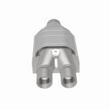 MagnaFlow universal catalytic converter 2.5 inch inlet/outlet stainless steel Federal EPA compliant OBDII 51667