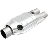 MagnaFlow universal catalytic converter 2.5 inch inlet/outlet stainless steel Federal EPA compliant OBDII 51667