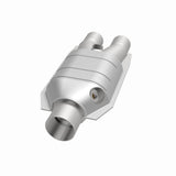 MagnaFlow universal catalytic converter 2.5 inch inlet/outlet stainless steel Federal EPA compliant OBDII 51667