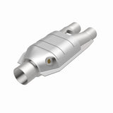 MagnaFlow universal catalytic converter 2.5 inch inlet/outlet stainless steel Federal EPA compliant OBDII 99667h