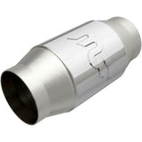MagnaFlow universal catalytic converter stainless steel polished CARB compliant 69009