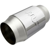 MagnaFlow universal catalytic converter stainless steel polished CARB compliant 69012