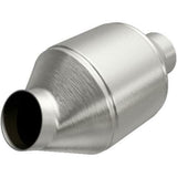 MagnaFlow universal catalytic converter 5 inch inlet 2.5 inch outlet stainless steel Federal EPA compliant OBDII 99776h