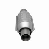 MagnaFlow universal catalytic converter 2.5 inch inlet/outlet stainless steel CARB compliant OBDII 54306