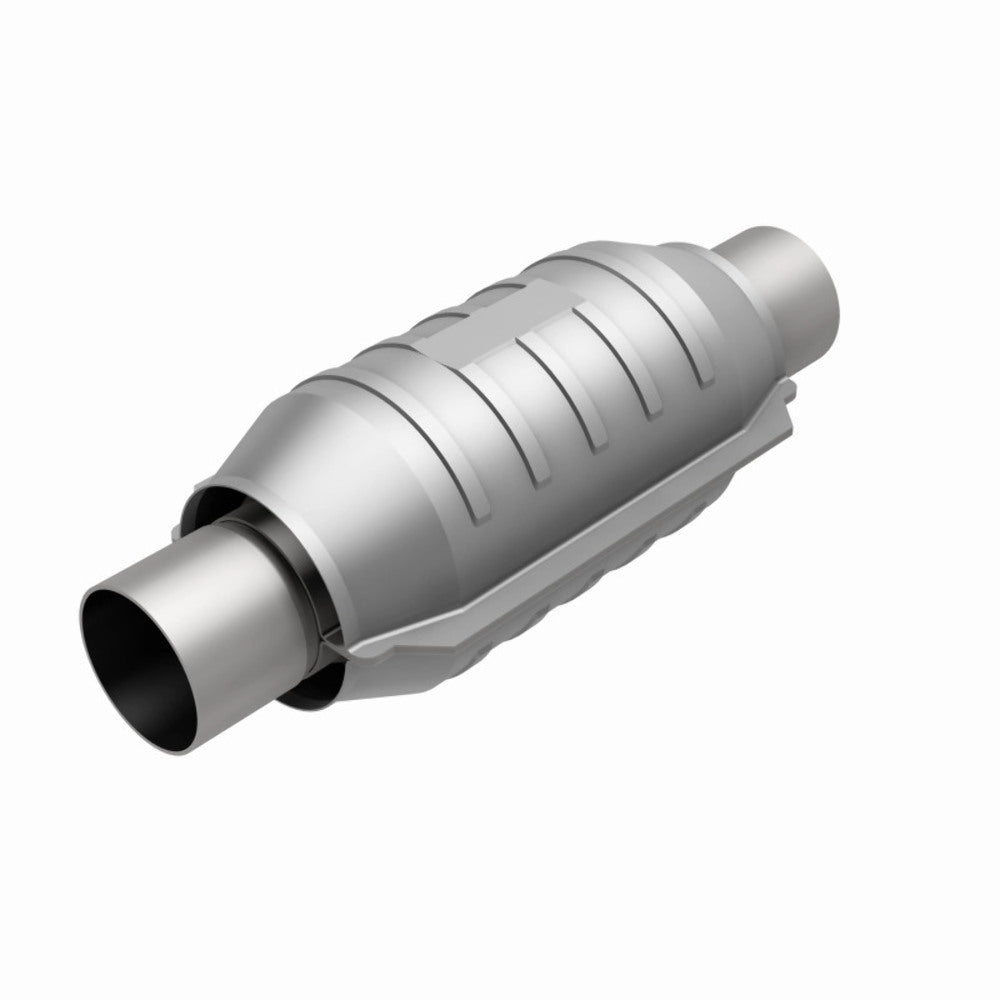 MagnaFlow universal catalytic converter 2.5 inch inlet/outlet stainless steel CARB compliant OBDII 54306