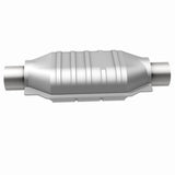 MagnaFlow universal catalytic converter 2.5 inch inlet/outlet stainless steel CARB compliant OBDII 94306
