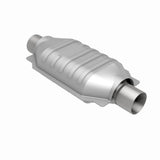 MagnaFlow universal catalytic converter 2.5 inch inlet/outlet stainless steel CARB compliant OBDII 94306