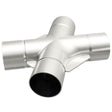 t Universal Exhaust Pipe Smooth Trans X 2.25 SS 35deg. 10780 Magnaflow MagnaFlow Exhaust Products
