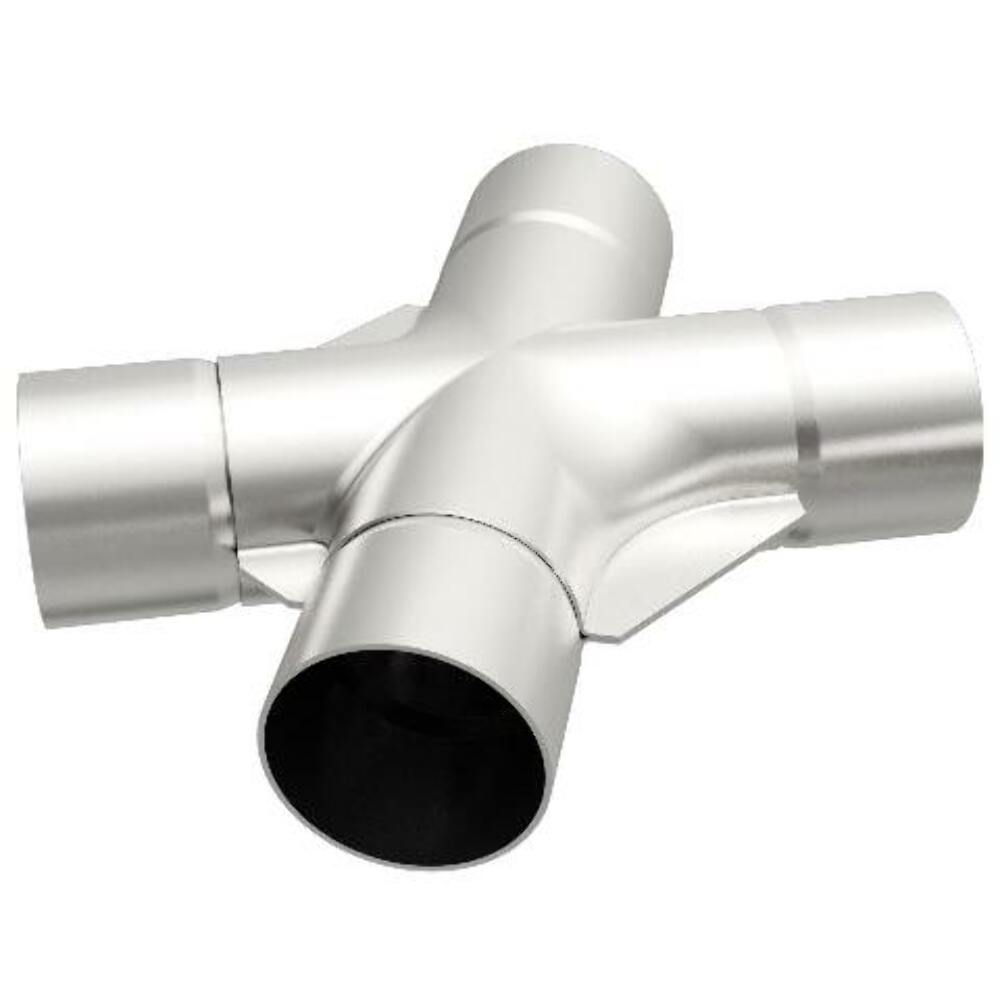 t Universal Exhaust Pipe Smooth Trans X 2.25 SS 35deg. 10780 Magnaflow MagnaFlow Exhaust Products