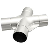 t Universal Exhaust Pipe Smooth Trans X 2.25 SS 35deg. 10780 Magnaflow MagnaFlow Exhaust Products