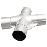 t Universal Exhaust Pipe Smooth Trans X 2.25 SS 35deg. 10780 Magnaflow MagnaFlow Exhaust Products