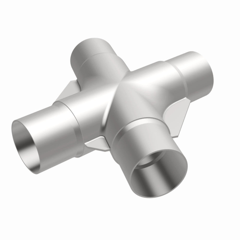 t Universal Exhaust Pipe Smooth Trans X 2.25 SS 35deg. 10780 Magnaflow MagnaFlow Exhaust Products