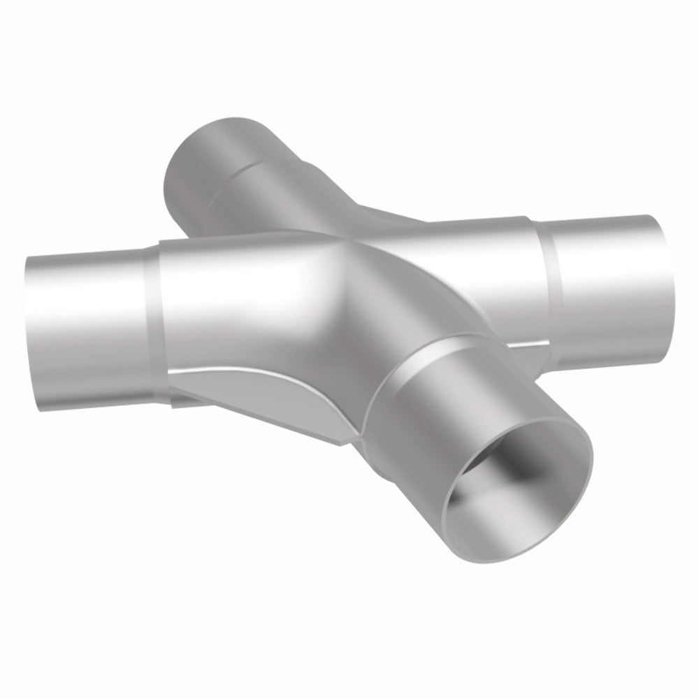 t Universal Exhaust Pipe Smooth Trans X 2.25 SS 35deg. 10780 Magnaflow MagnaFlow Exhaust Products