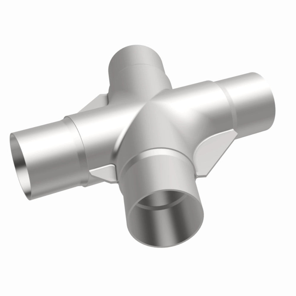 t Universal Exhaust Pipe Smooth Trans X 2.25 SS 35deg. 10780 Magnaflow MagnaFlow Exhaust Products