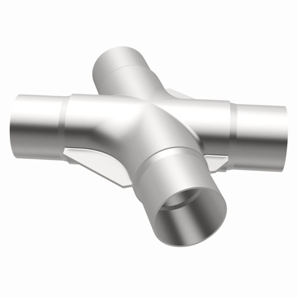 t Universal Exhaust Pipe Smooth Trans X 2.25 SS 35deg. 10780 Magnaflow MagnaFlow Exhaust Products