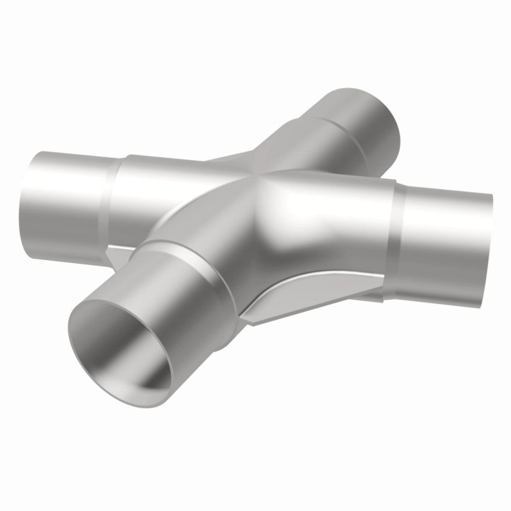 t Universal Exhaust Pipe Smooth Trans X 2.25 SS 35deg. 10780 Magnaflow MagnaFlow Exhaust Products