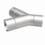 t Universal Exhaust Pipe Smooth Trans Y 2.50 SS 70 deg. 10733 Magnaflow MagnaFlow Exhaust Products